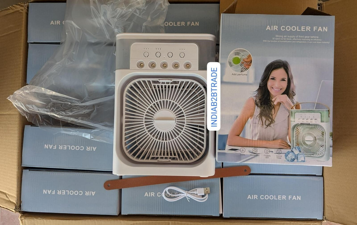 ICE  Air Cooler fan USB Electric Fan
